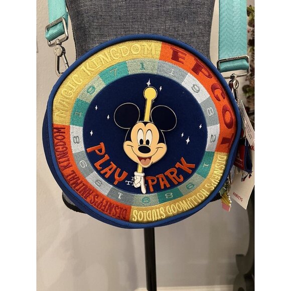 Harveys Walt Disney World Play in the Park Convertible Circle Bag New